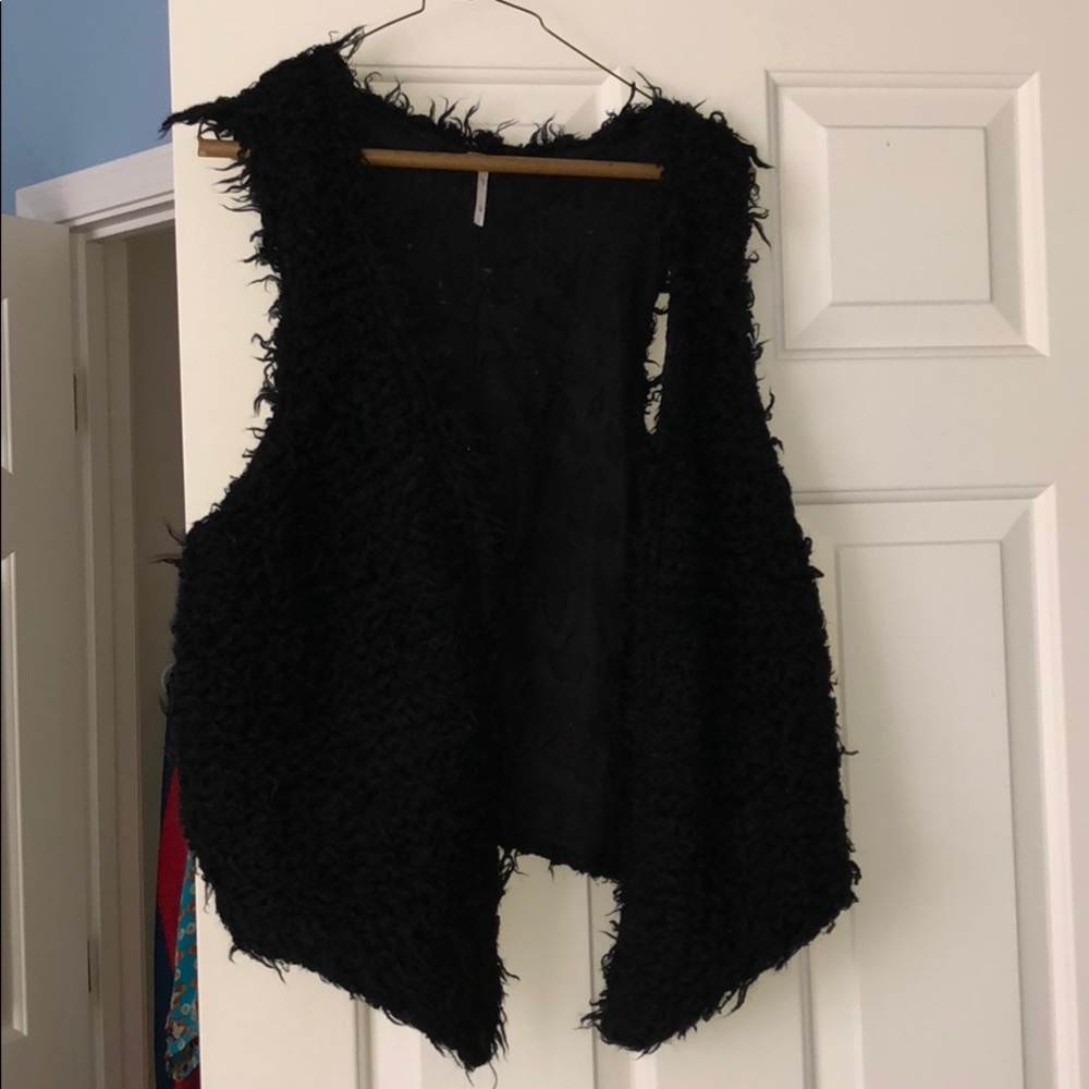 Free People Fur Vest